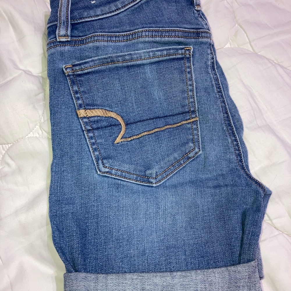 American eagle jean shorts
